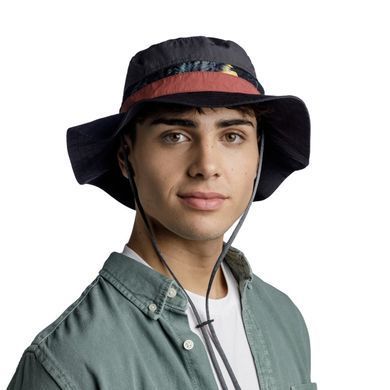 Панама Buff Explore Booney Hat Okisa Black, S/M (BU 131297.999.20.00)