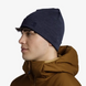 Шапка Buff Merino Heavyweight Beaney Solid Indigo (BU 111170.785.10.00)