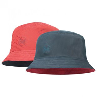 Панама Buff Travel Bucket Hat, Collage Red-Black - M/L (BU 117204.425.25.00)