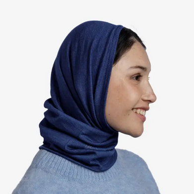 Шарф-труба Buff Merino Midtweight Melange Cobalt (BU 113022.791.10.00)