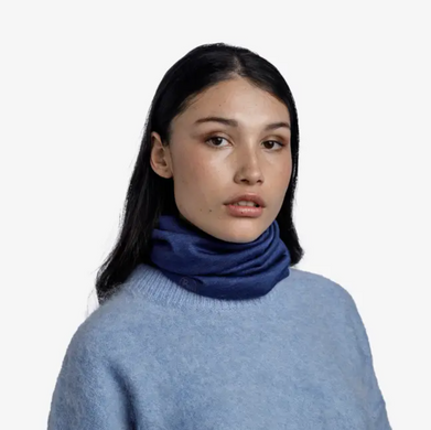 Шарф-труба Buff Merino Midtweight Melange Cobalt (BU 113022.791.10.00)