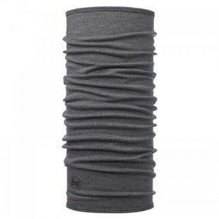 Шарф-труба Buff Midweight Merino Wool, Light Grey Melange (BU 113022.933.10.00)