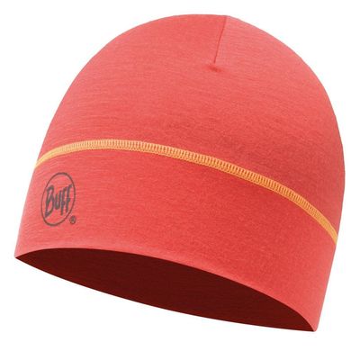 Шапка Buff Merino Wool 1 Layer Hat, Solid Coral (BU 111629.420.10.00)