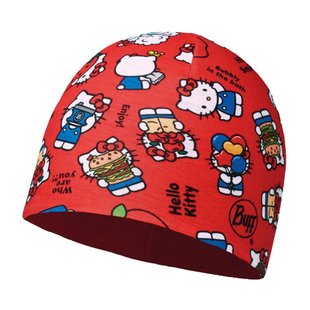 Шапка детская (4-8) Buff Hello Kitty Child Microfiber & Polar Hat, Foodie Red (BU 113207.425.10.00)