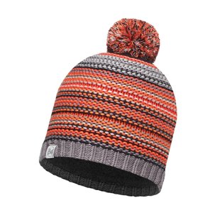 Шапка дитяча (8-12) Buff Junior Knitted & Polar Hat Amity, Grey Castlerock (BU 113533.929.10.00)