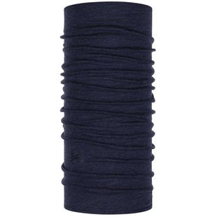 Шарф-труба Buff Midweight Merino Wool, Night Blue Melange (BU 113022.779.10.00)