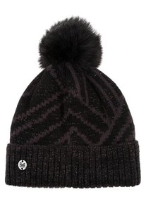 Шапка Buff Knitted & Polar Hat Arkasha, Black (BU 120825.999.10.00)