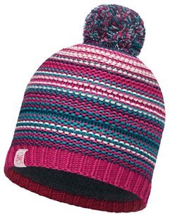 Шапка дитяча (8-12) Buff Junior Knitted & Polar Hat Amity, Pink Cerisse (BU 113533.521.10.00)