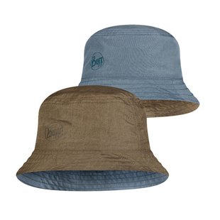 Панама Buff Travel Bucket Hat, Zadok Blue-Olive - S/M (BU 122592.707.20.00)