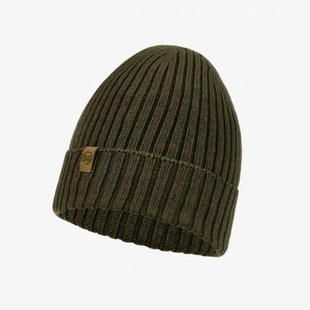 Шапка Buff Merino Wool Knit 1 layer Hat Norval, Forest (BU 124242.809.10.00)