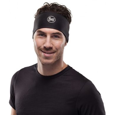 Пов'язка на голову Buff Coolnet UV+ Headband, solid black, One Size (BU 120007.999.10.00)