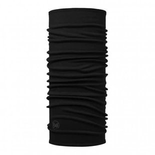 Шарф-труба Buff Midweight Merino Wool, Solid Black (BU 113023.999.10.00)