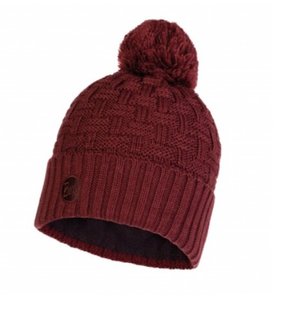 Шапка Buff Knitted & Polar Hat Airon, Maroon (BU 111021.632.10.00)