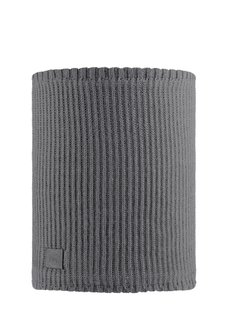 Шарф-труба Buff Knitted&Fleece Neckwarmer Rutger, Grey Heather (BU 129695.938.10.00)