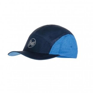 Кепка Buff Run Cap, R-Frequence Blue (BU 117924.707.10.00)