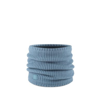 Шарф-труба Buff Knitted&Fleece Neckwarmer Rutger, Light Blue (BU 129695.704.10.00)