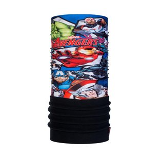 Шарф-труба детский (8-12) Buff Superheroes Junior Polar, Avengers Time Multi Black (BU 121588.555.10.00)