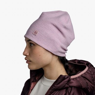 Шапка Buff Merino Fleece Beaney, Lilac Sand (BU 129446.640.10.00)