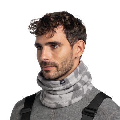 Шарф-труба Buff Polar Prints Neckwarmer, Bondu Grey (BU 134696.937.10.00)