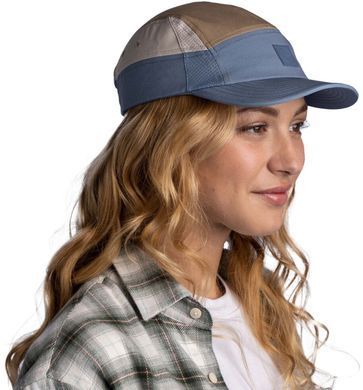 Кепка Buff 5 Panel Go Cap, Domusi Steel, L/XL (BU 125314.909.30.00)