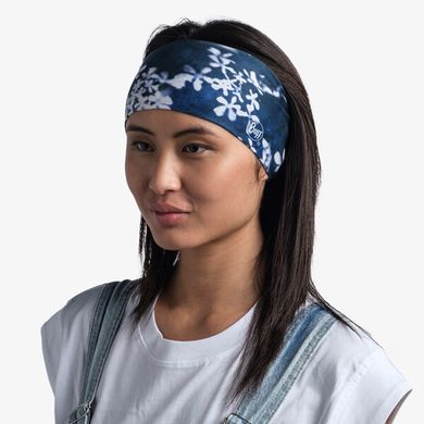 Пов'язка на голову Buff Coolnet UV+ Ellipse Headband Mims Night Blue (BU 128751.779.10.00)