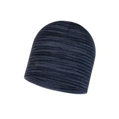 Шапка Buff Midweight Merino Wool Hat, Denim Multi Stripes (BU 118008.788.10.00)