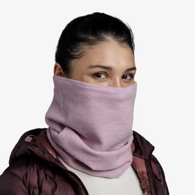 Шарф-труба Buff Merino Fleece Solid Lilac Sand (BU 129444.640.10.00)
