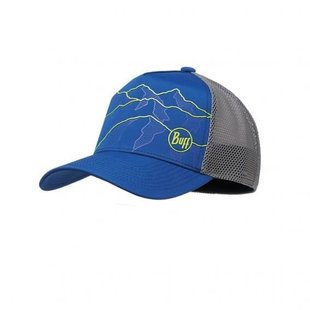 Кепка Buff Trucker Tech Cap, Solid Cape Blue - S/M (BU 117250.715.20.00)