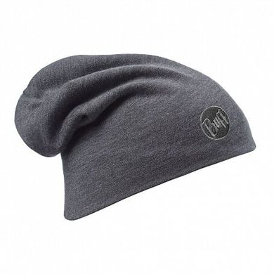 Шапка Buff Heavyweight Merino Wool Loose Hat, Solid Grey (BU 111170.937.10.00)