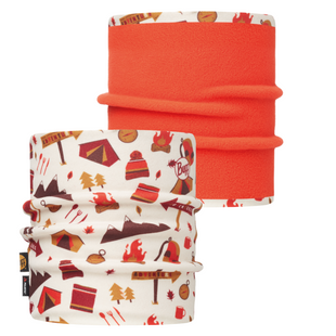 Шарф-труба детский (4-8) Buff Junior & Child Reversible Polar Neckwarmer, Adventure Cru Orange (BU 113410.014.10.00)