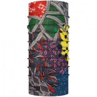 Шарф-труба Buff National Geographic Coolnet UV+, Kitenge Multi (BU 122644.555.10.00)