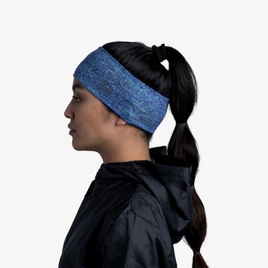 Повязка на голову Buff Dryflx Headband, Solid Blue (BU 118098.707.10.00)